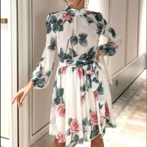 Miss Ord Long Sleeve Flora Dress